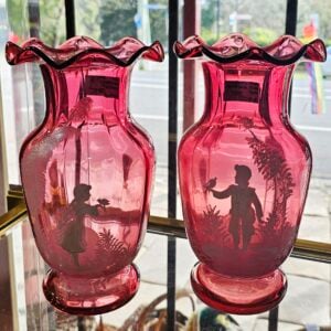 Antique Mary Gregory Vase