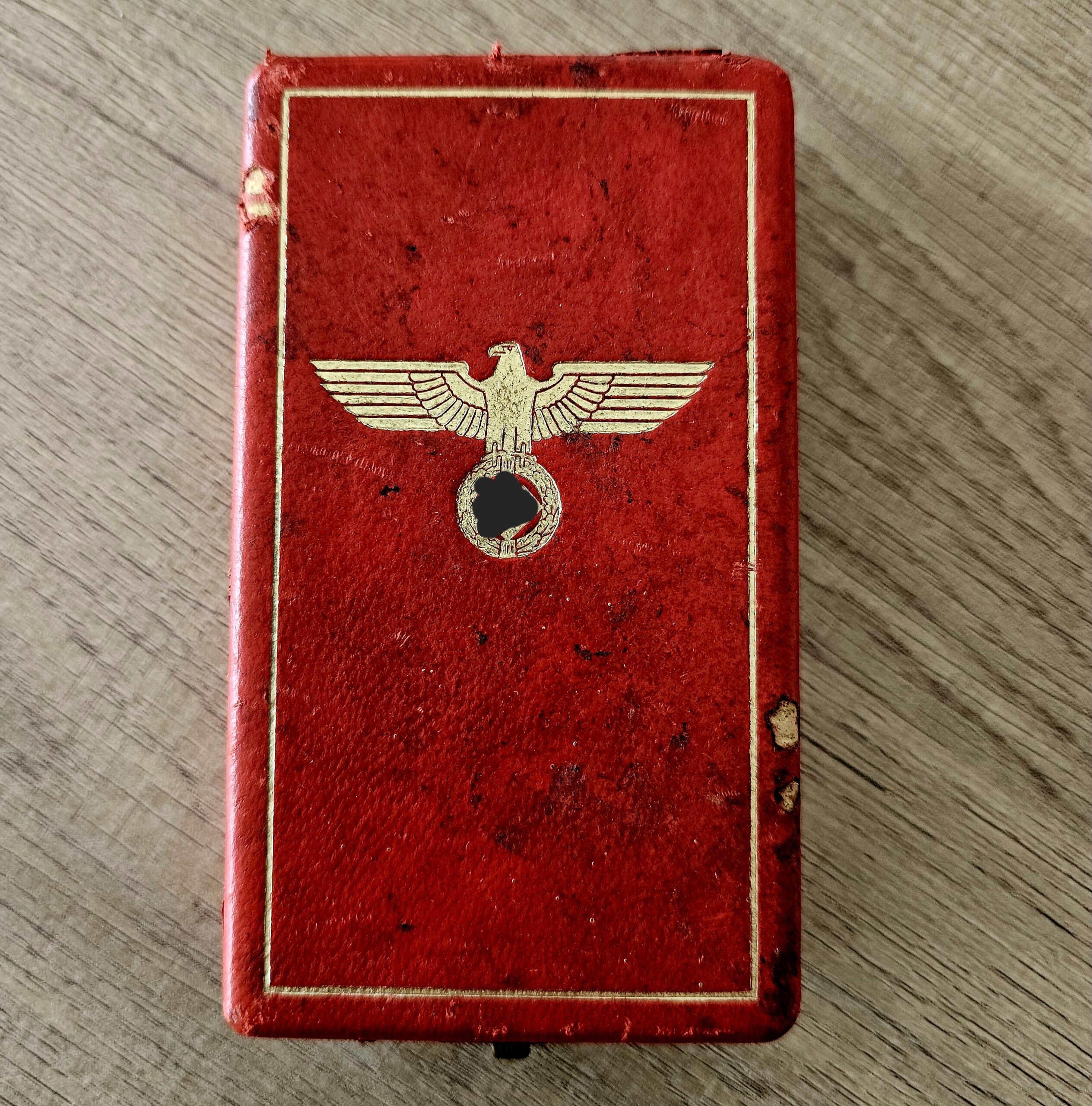 Hungarian & German WWII Era Medal Grouping - morpeth antique centre hunter valley region wwii medal grouping Ladislaus Janik von Emoke German Hungarian Order of Eagle Hubertus medallion combat leadership badge liberation upper hungary fire cross merit military anschluss iron cross second class crossed swords photo album certificate third class