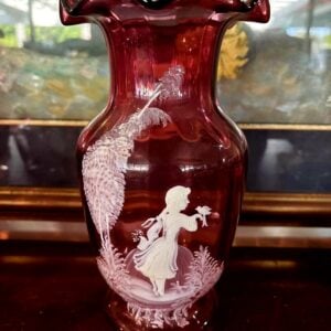 Antique Mary Gregory Vase