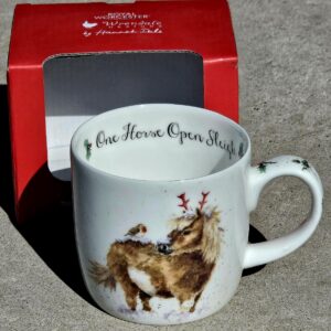 Wrendale Mug – One Horse Open Sleigh