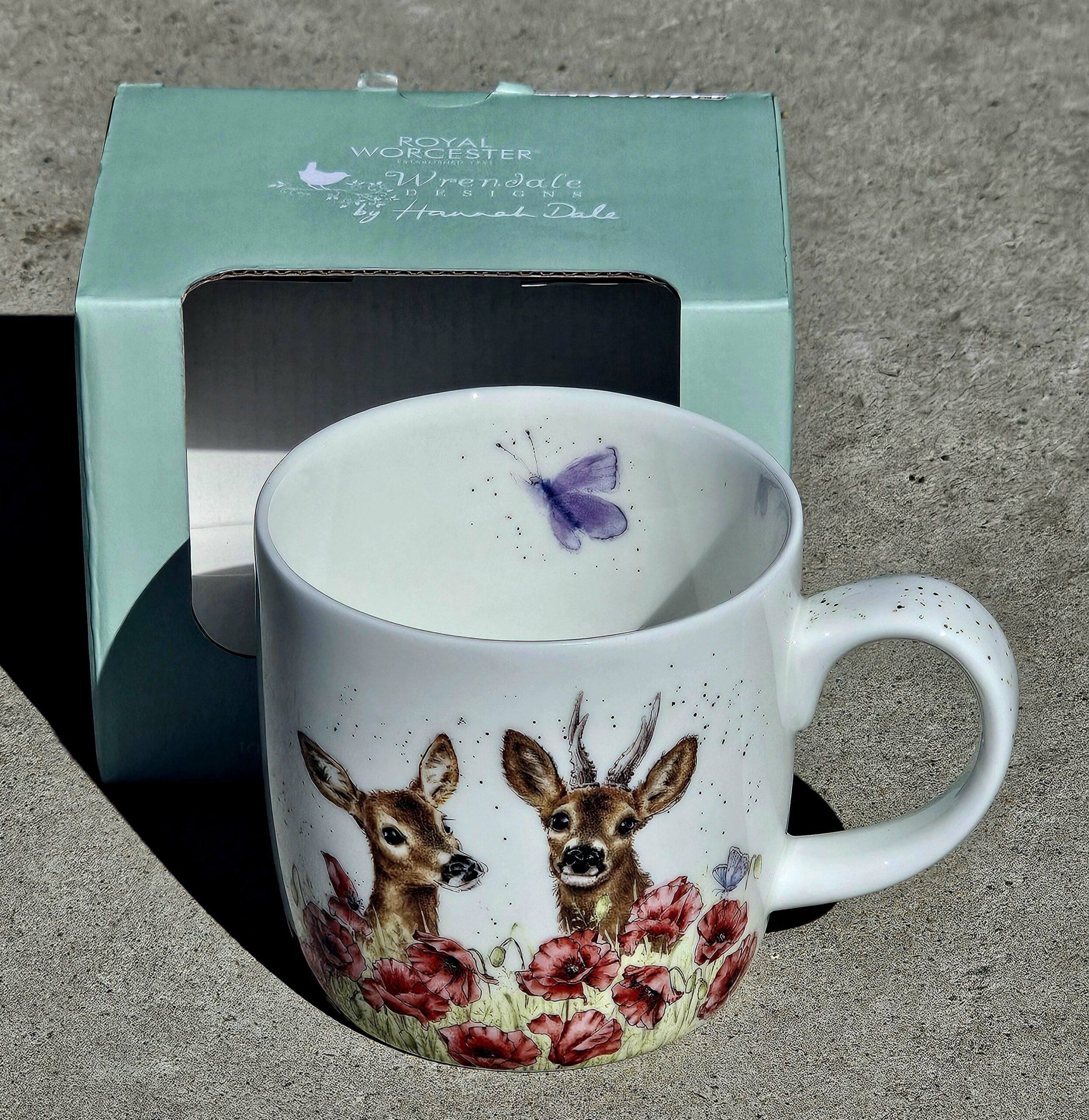Wrendale Mug - Deer to Me - morpeth gift gallery hunter valley region royal worcester wrendale mug fine bone china porcelain ceramic deer to me