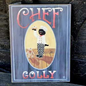Wall Plaque – Chef Golly