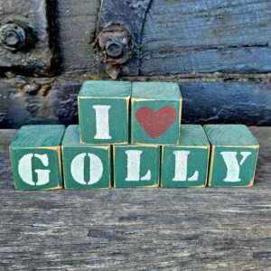 Wooden Blocks – I Love Golly
