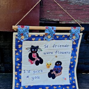 Wall Hanging – If Friends Were Flowers…