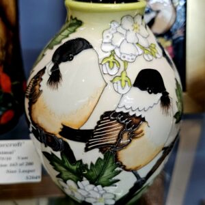 Moorcroft Pottery Vase – Willow Tits