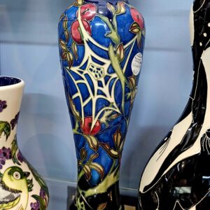 Moorcroft Pottery Vase – Spider Web
