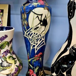 Moorcroft Pottery Vase – Spider Web