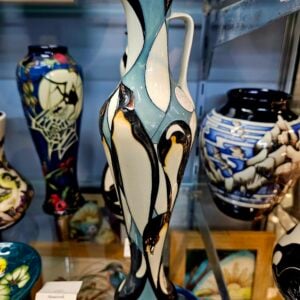 Moorcroft Pottery Vase – Penguins