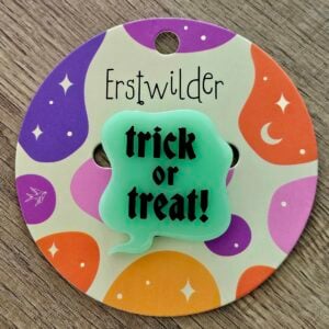 Erstwilder Mini Brooch – Trick or Treat (Glows int he Dark)