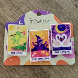 Erstwilder Brooch Trio – Tarot Cards
