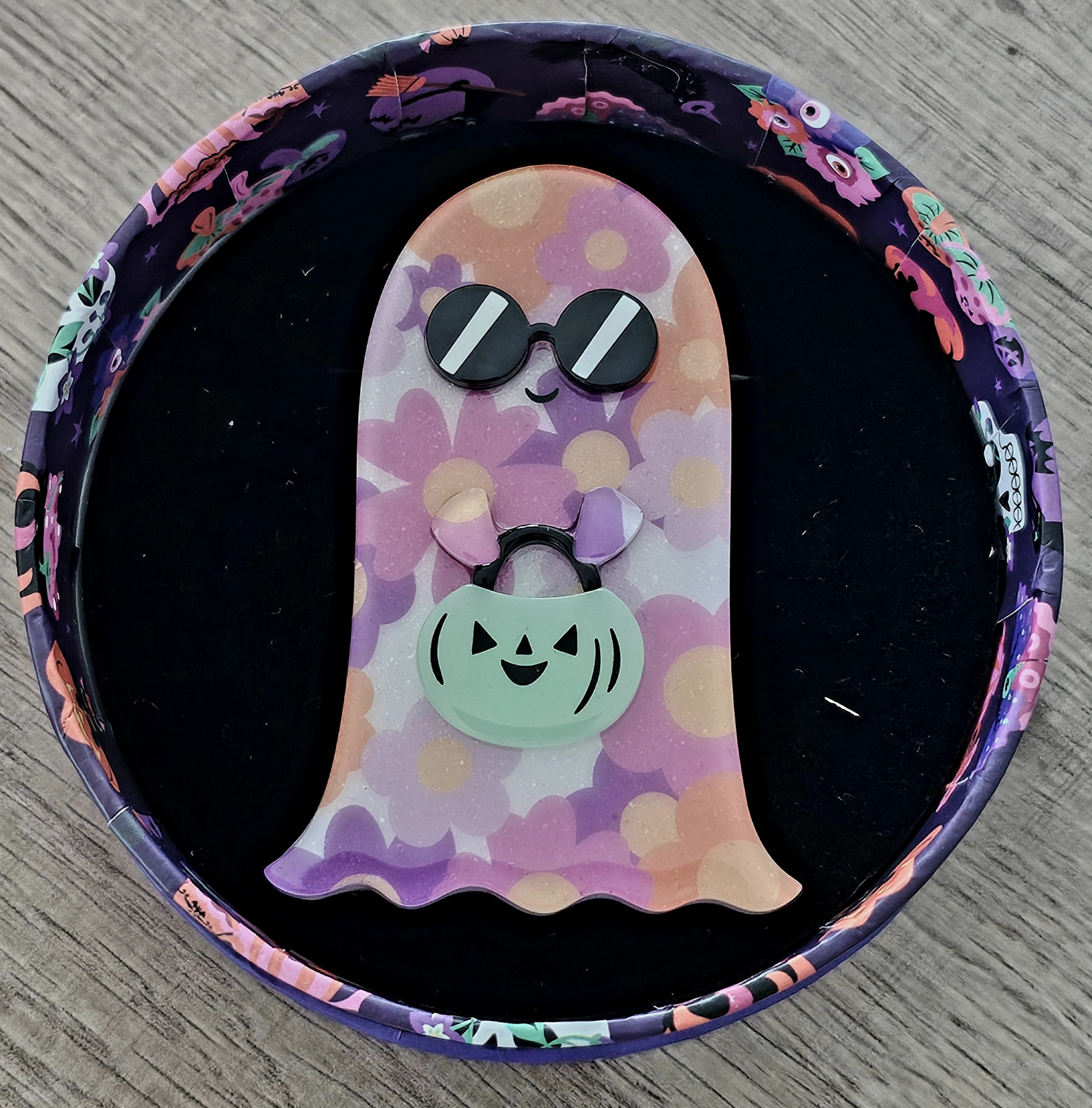 Erstwilder Brooch - Season's Screamings - morpeth antique centre hunter valley region erstwilder collectable earrings necklace halloween midnight mischief spooky brooch mini season's screamings ghost spooky