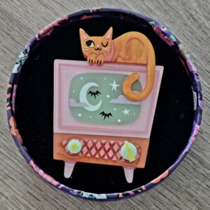 Erstwilder Brooch – Retro Static