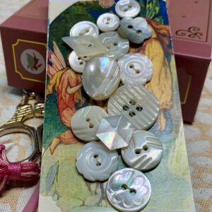 Cluster of Shell Buttons x14 (code 560)