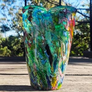 Vintage Murano Glass Vase
