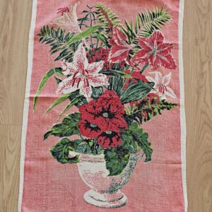 Teatowel – Pink Lillies
