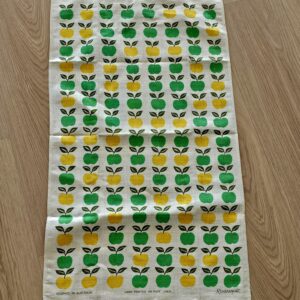 Teatowel – Green & Gold Apples