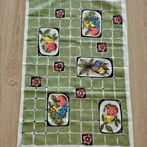 Teatowel – Green Tiles