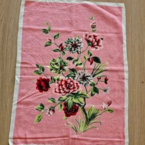 Teatowel – Pink Carnations