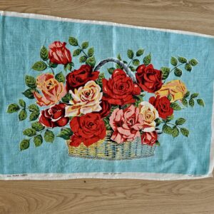 Teatowel – Rose Basket