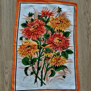Teatowel – Dahlias