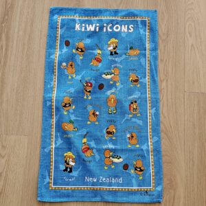 Teatowel – Kiwi Icons, New Zealand