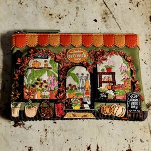 Vendula Zip Key Coin Wallet – Flower Shop