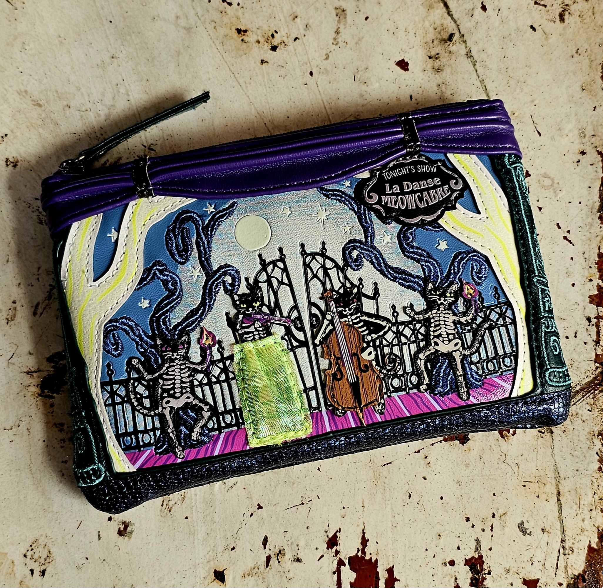 Vendula Zip Coin Wallet - Corner Cauldron - morpeth gift gallery vendula london flower shop mini grace grab wallet coin purse flip phone case pouch kate eliza bella alice paige key charm pod case zip around zipper travelling book shop corner cauldron