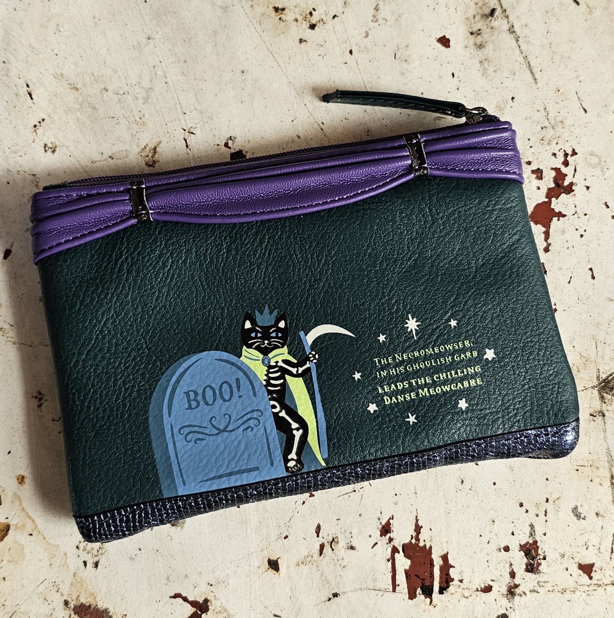 Vendula Zip Coin Wallet - Corner Cauldron - morpeth gift gallery vendula london flower shop mini grace grab wallet coin purse flip phone case pouch kate eliza bella alice paige key charm pod case zip around zipper travelling book shop corner cauldron