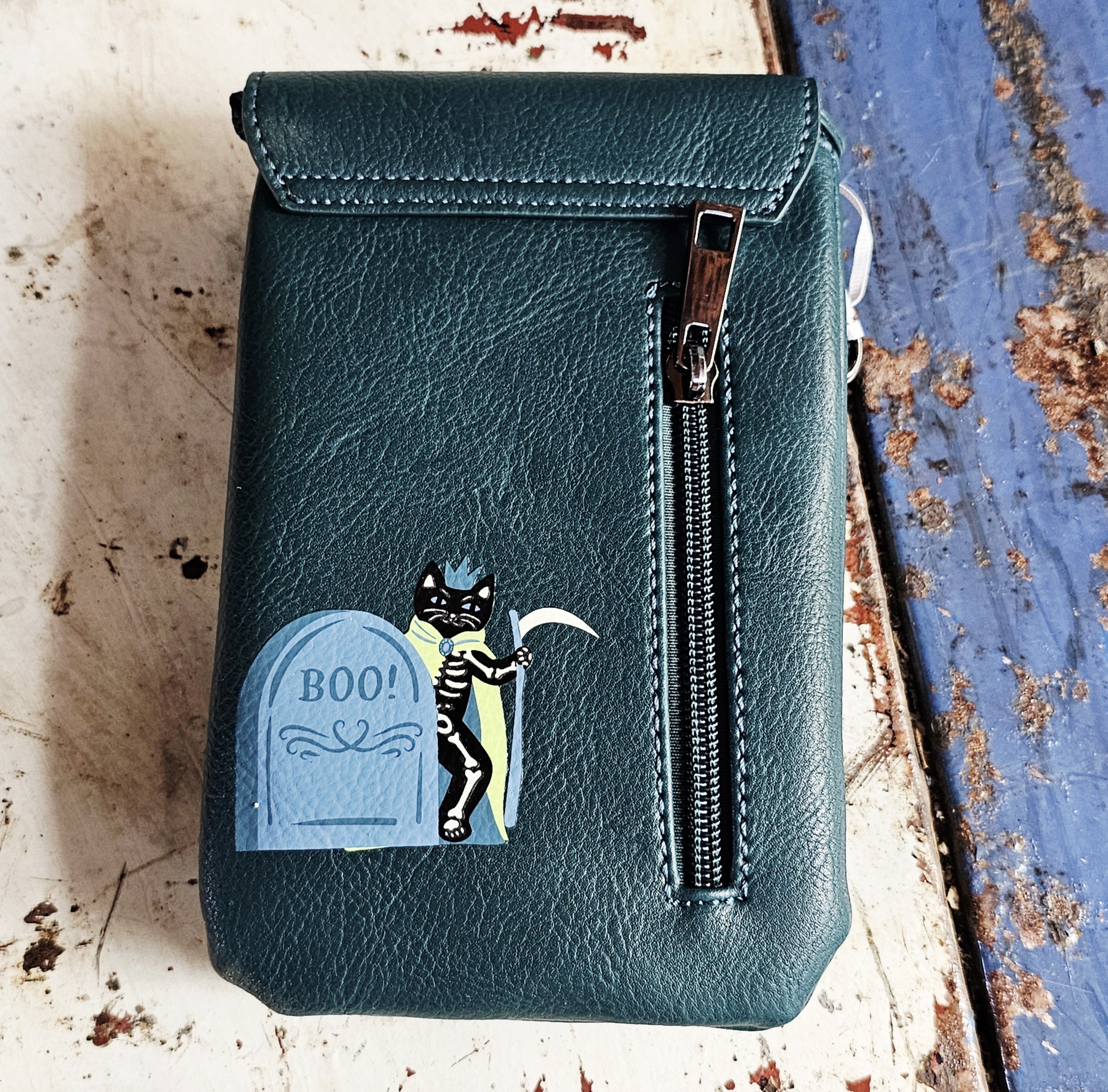 Vendula Phone Pouch Bag - Corner Cauldron - morpeth gift gallery vendula london flower shop mini grace grab wallet coin purse flip phone case pouch kate eliza bella alice paige key charm pod case zip around zipper travelling book shop corner cauldron halloween