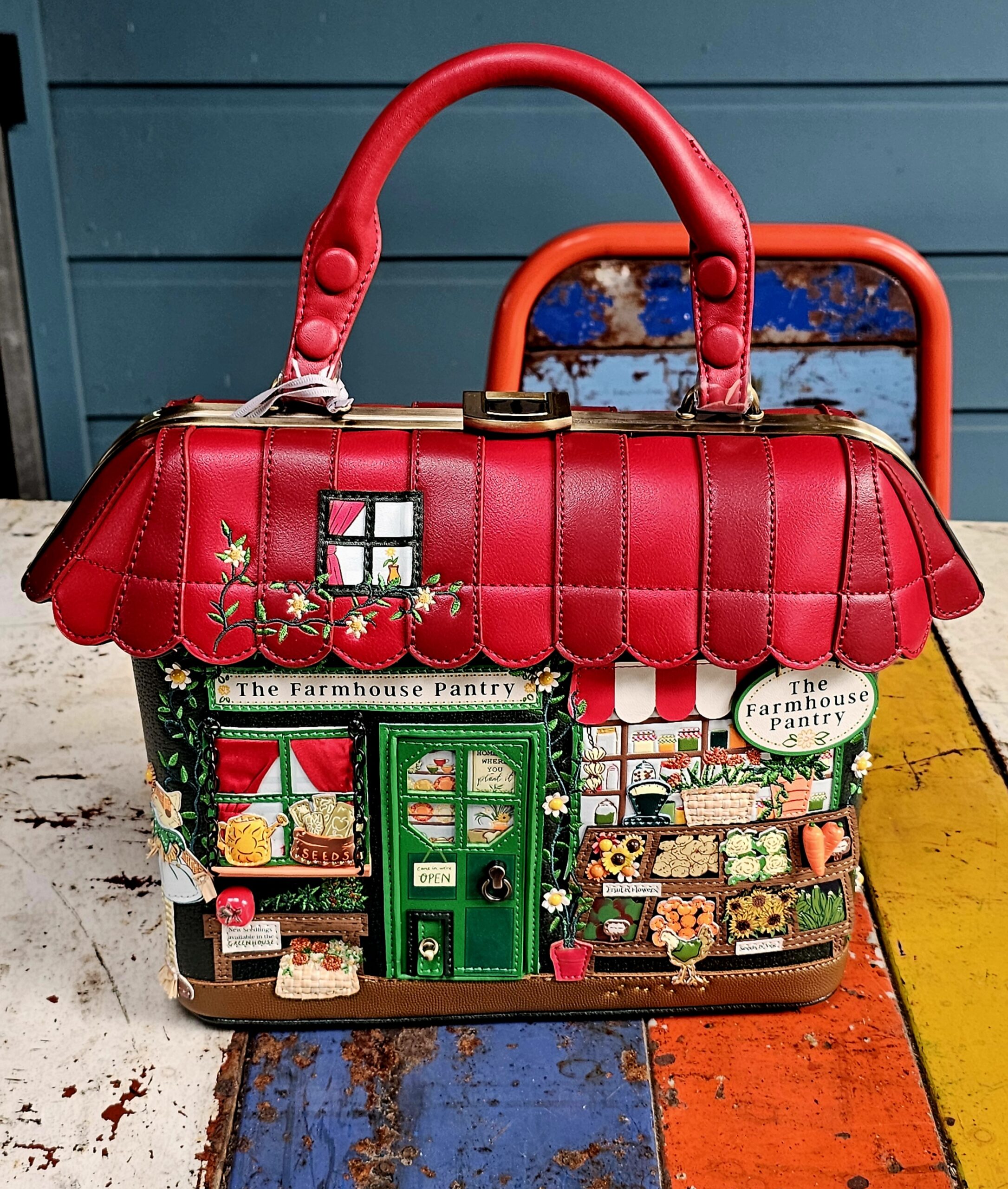 Vendula Grab Bag - Farmhouse Pantry - morpeth gift gallery vendula london flower shop mini grace grab wallet coin purse flip phone case pouch kate eliza bella alice paige key charm pod case zip around zipper farmhouse pantry