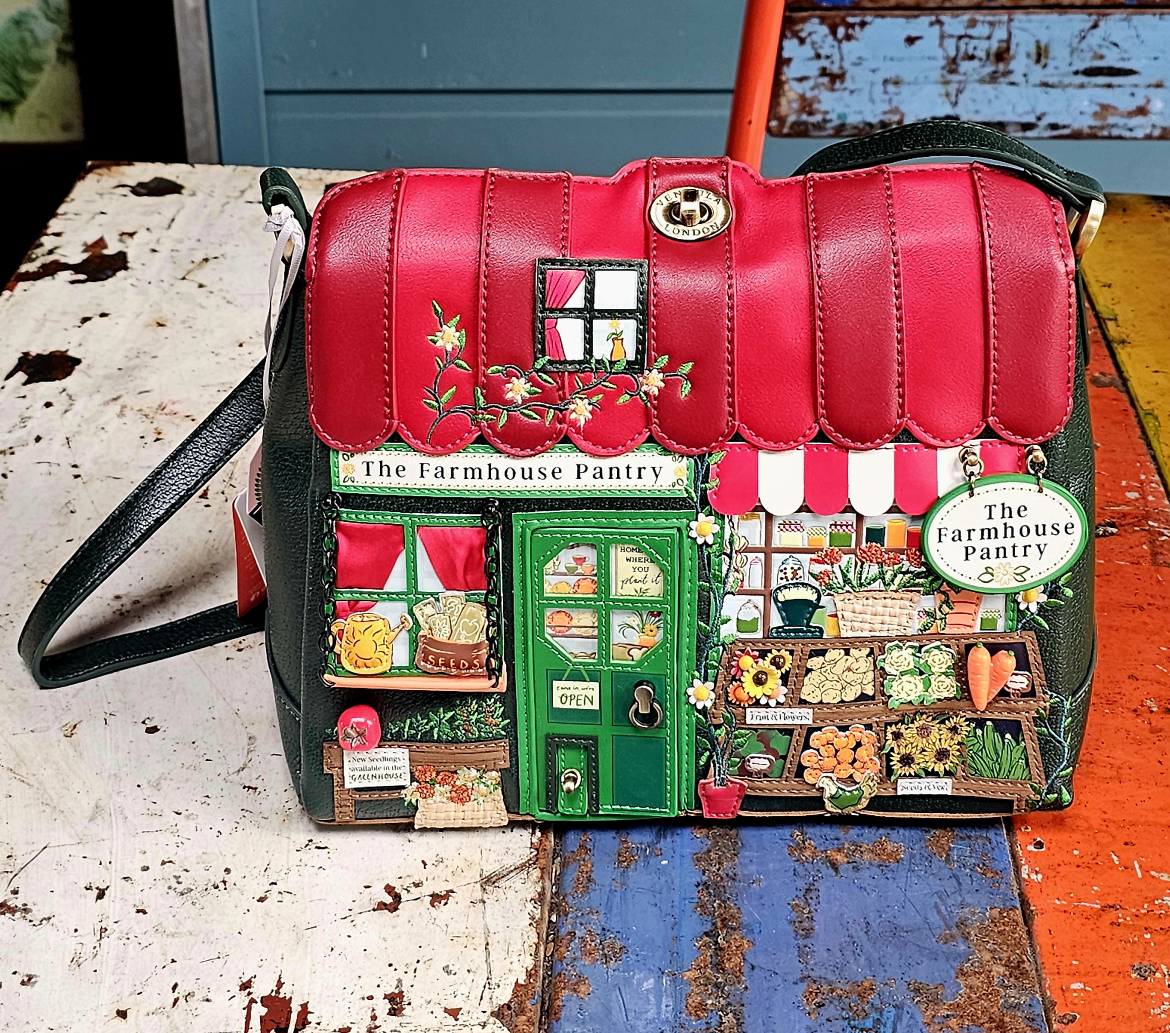 Vendula Alice Bag - Farmhouse Pantry - morpeth gift gallery vendula london flower shop mini grace grab wallet coin purse flip phone case pouch kate eliza bella alice paige key charm pod case zip around zipper farmhouse pantry