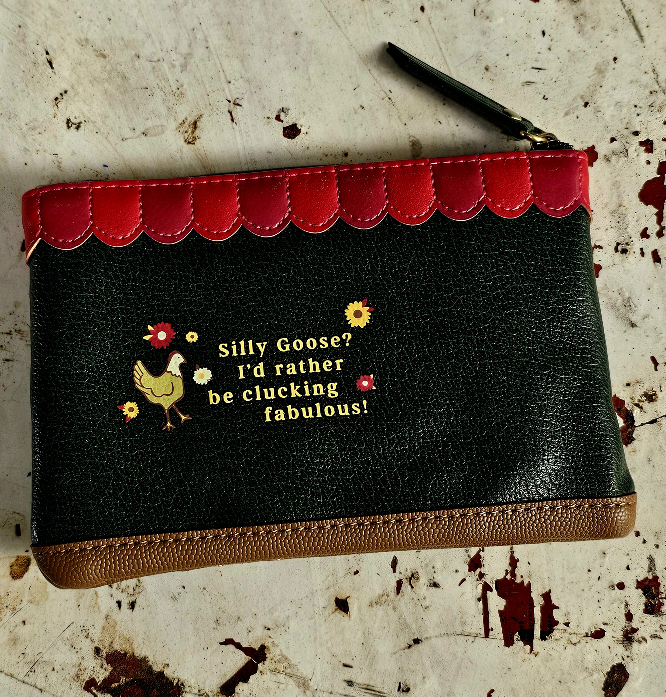 Vendula Zip Coin Wallet - Farmhouse Pantry - morpeth gift gallery vendula london flower shop mini grace grab wallet coin purse flip phone case pouch kate eliza bella alice paige key charm pod case zip around zipper farmhouse pantry