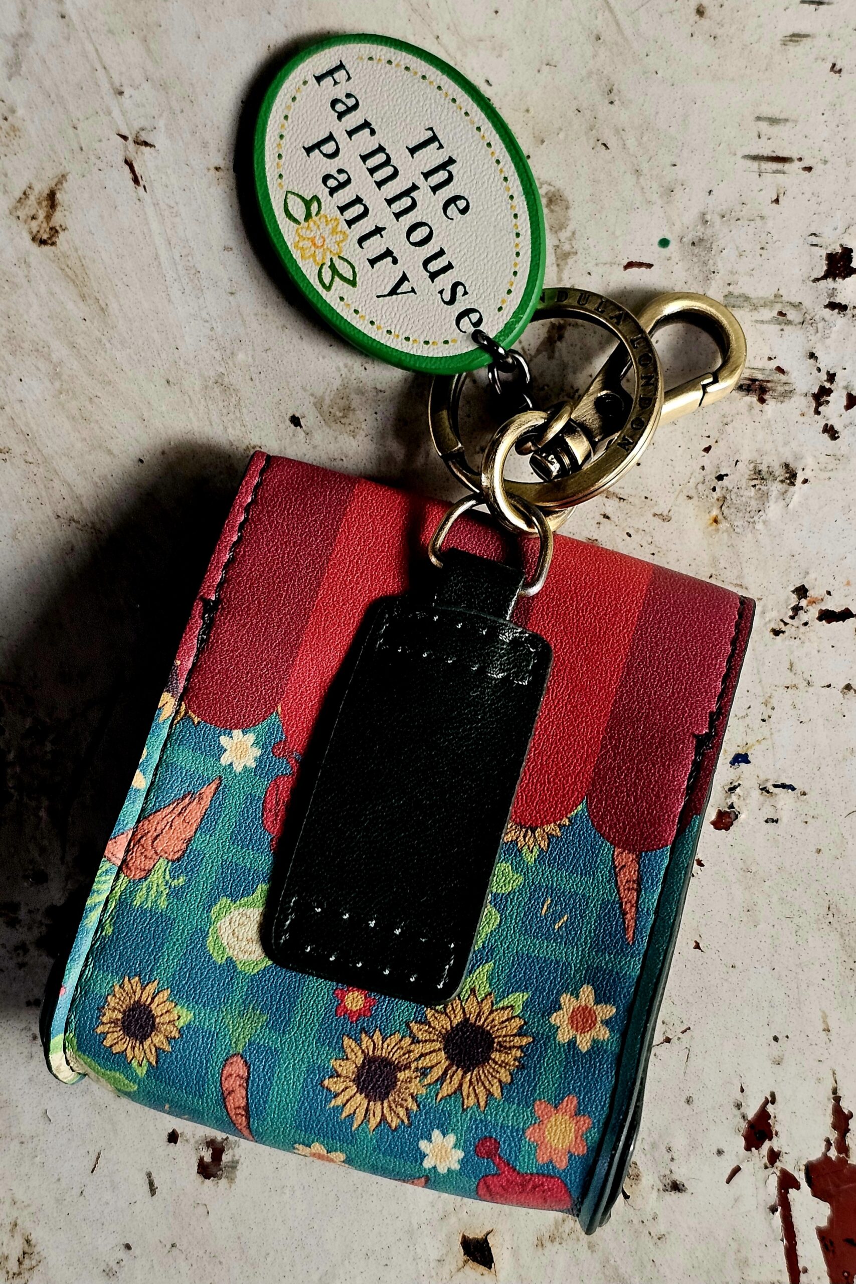 Vendula Keychain & Pouch - Farmhouse Pantry - morpeth gift gallery vendula london flower shop mini grace grab wallet coin purse flip phone case pouch kate eliza bella alice paige key charm pod case zip around zipper farmhouse pantry